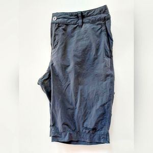 Grey Bermuda‎ Shorts size 8 Marmot inseam 10" cargo 6 pocket